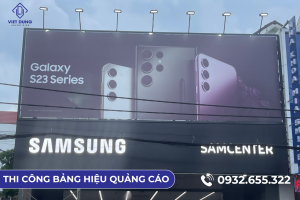 Thi công bảng hiệu quảng cáo quận Tân Phú