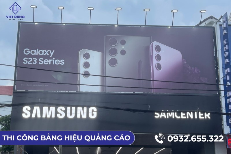 Thi công bảng hiệu quảng cáo
