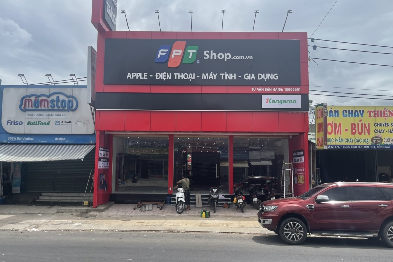 CÔNG TRÌNH BẢNG HIỆU FPT - LOGO CHỮ NỔI VÀ HỢP ĐÈN SÁNG MẶT